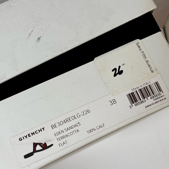 Givenchy Red Sandals - Picture 2 of 11